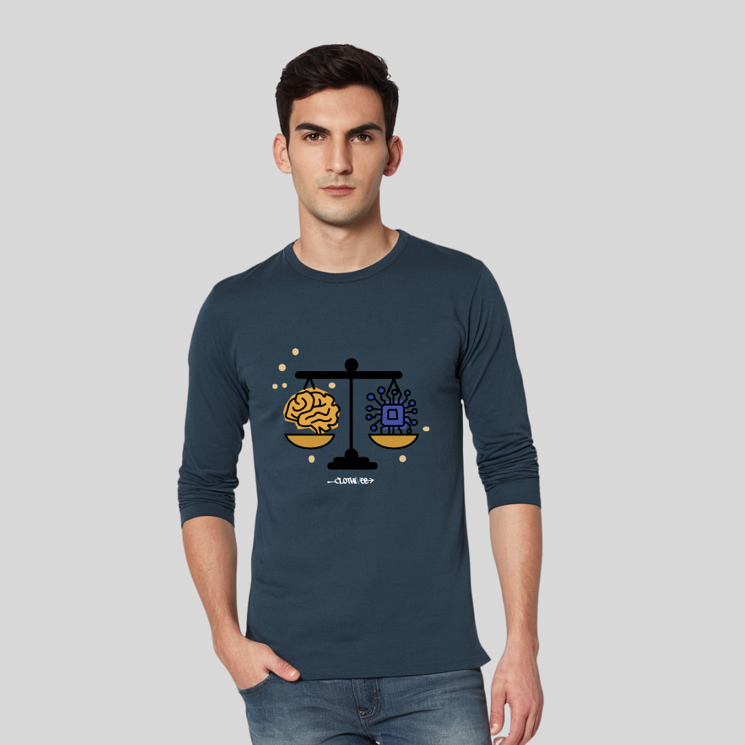 Clothivee Mind & Machine Full Sleeves T-shirt