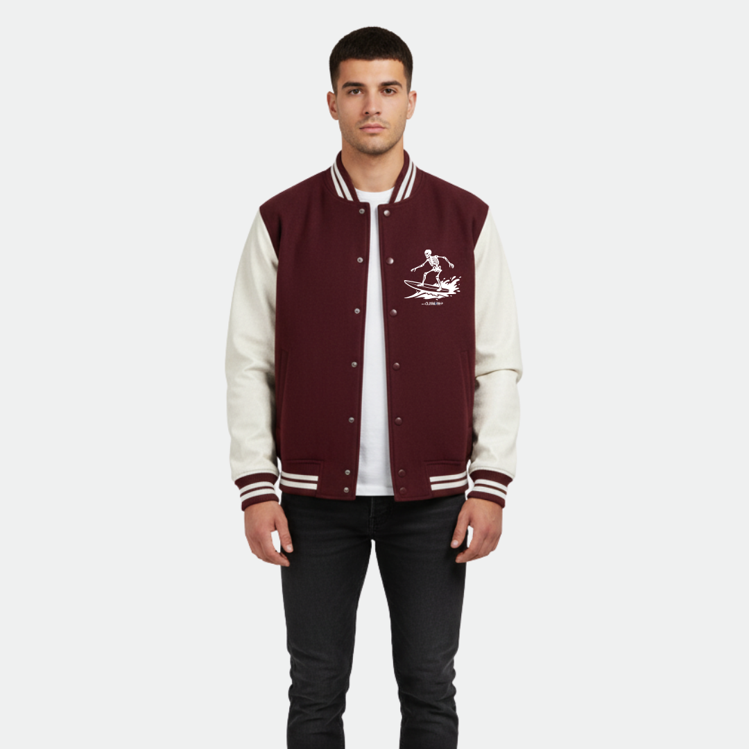 Clothivee Wave Rider Varsity Jacket