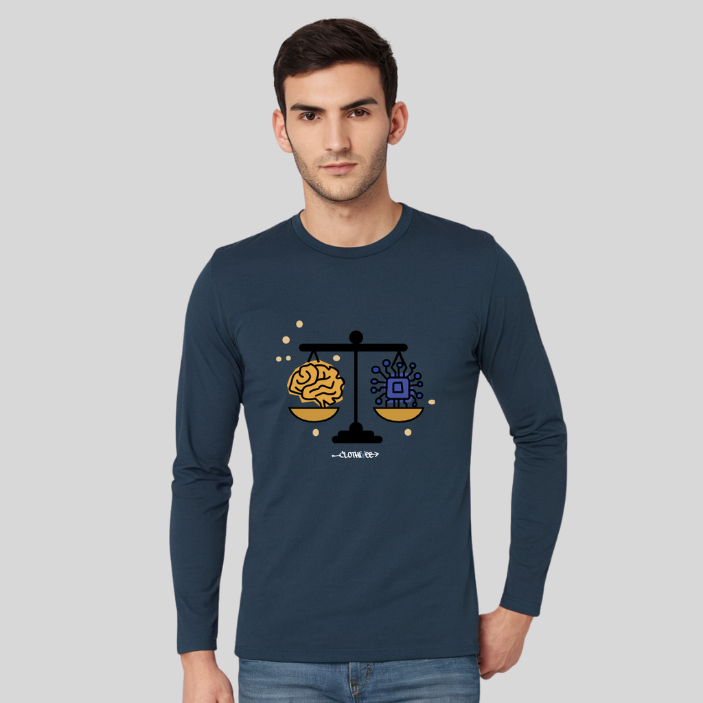 Clothivee Mind & Machine Full Sleeves T-shirt