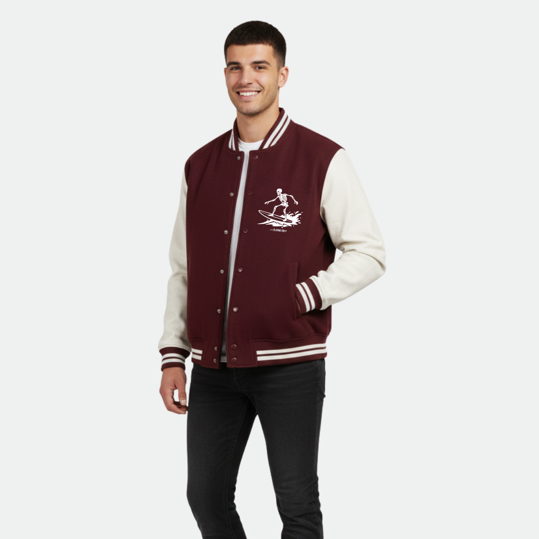 Clothivee Wave Rider Varsity Jacket