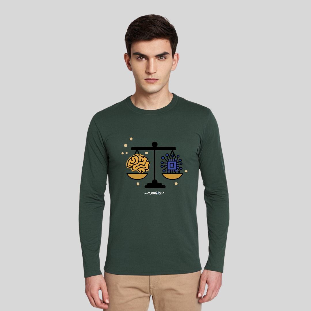 Clothivee Mind & Machine Full Sleeves T-shirt