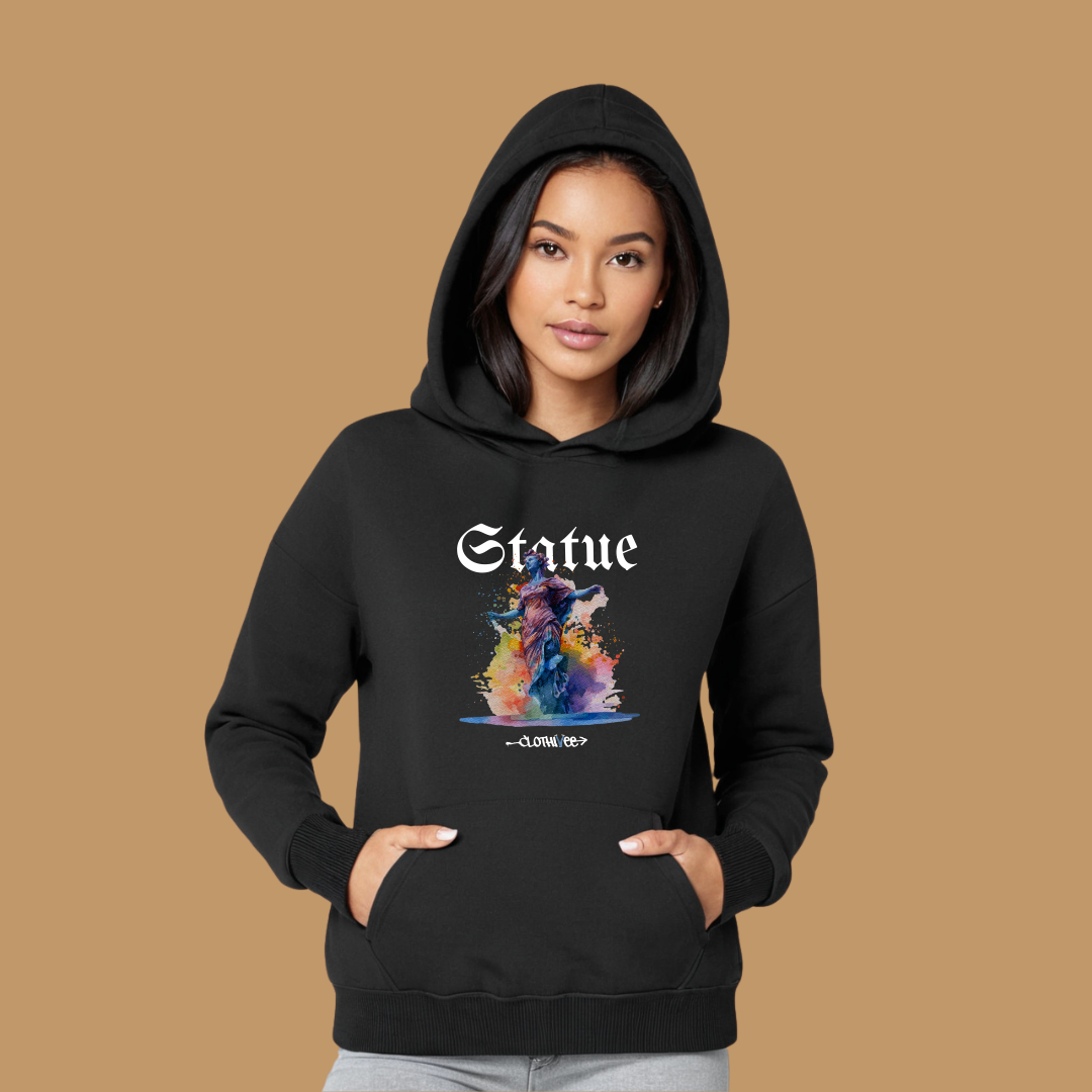 Clothivee Statue Splash Women Hoodie
