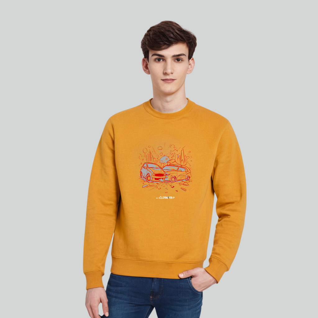 Clothivee Street Racer Crew Neck Sweatshirt
