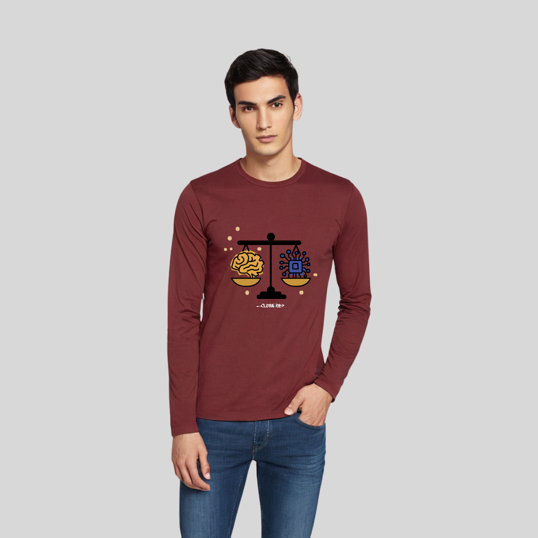 Clothivee Mind & Machine Full Sleeves T-shirt