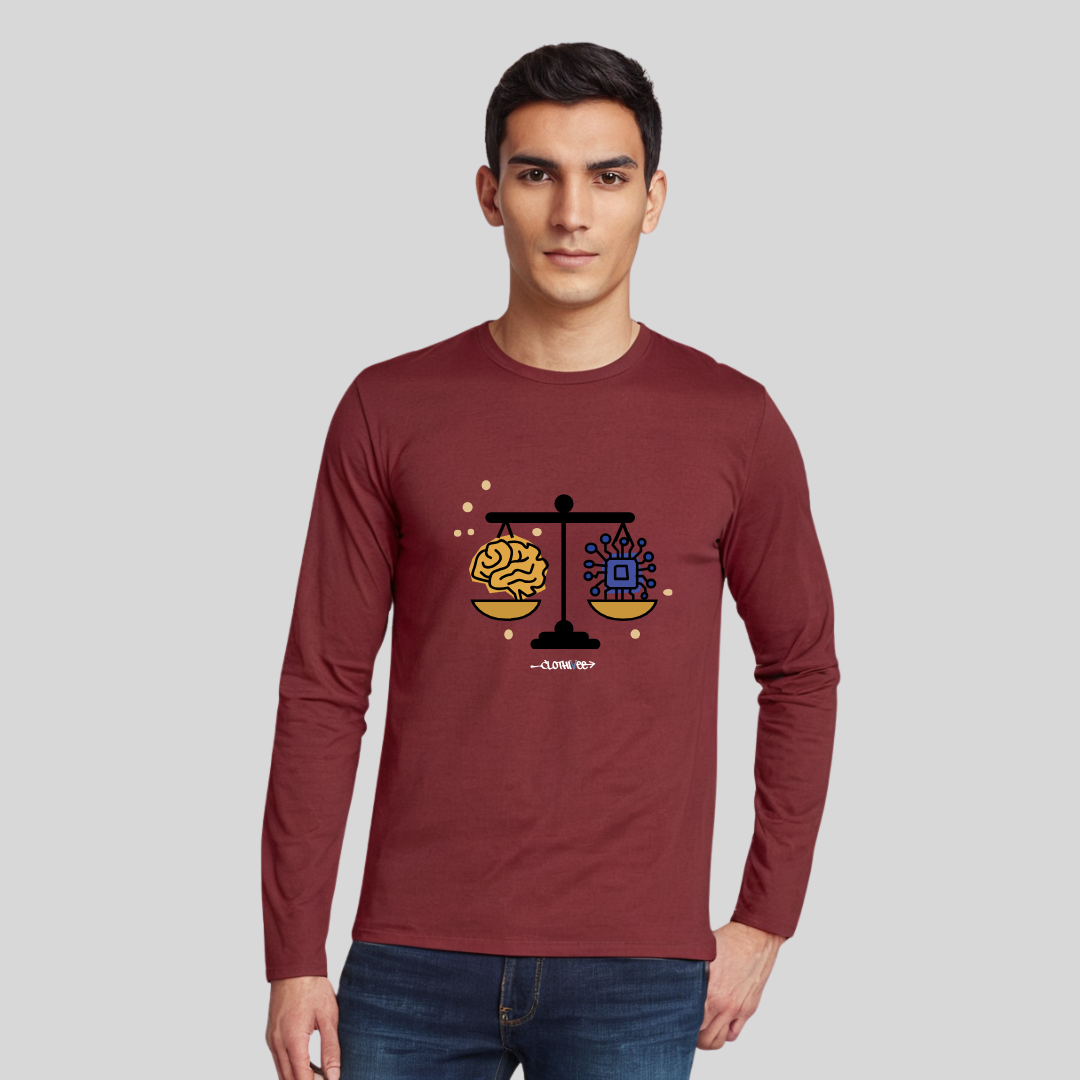 Clothivee Mind & Machine Full Sleeves T-shirt