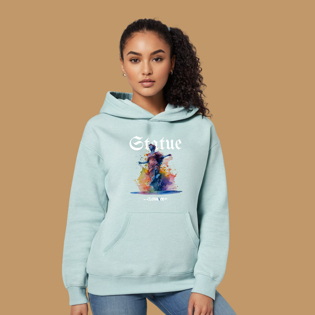 Clothivee Statue Splash Women Hoodie