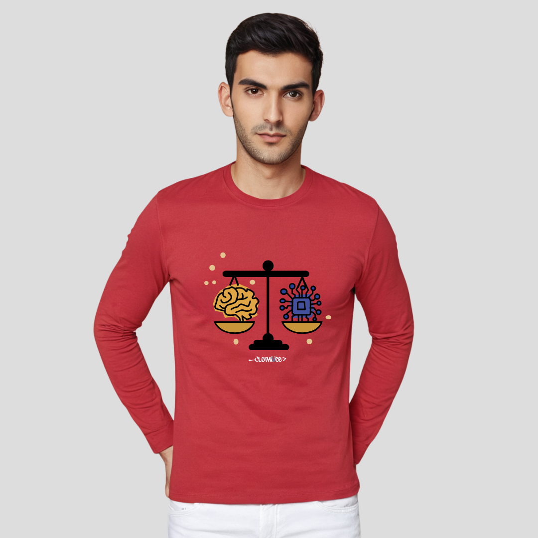 Clothivee Mind & Machine Full Sleeves T-shirt