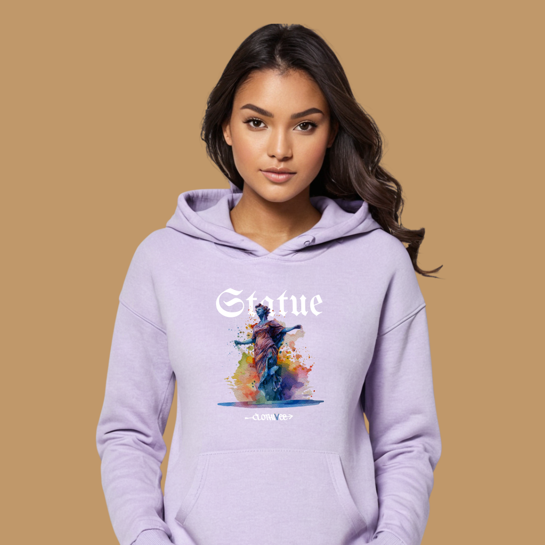 Clothivee Statue Splash Women Hoodie