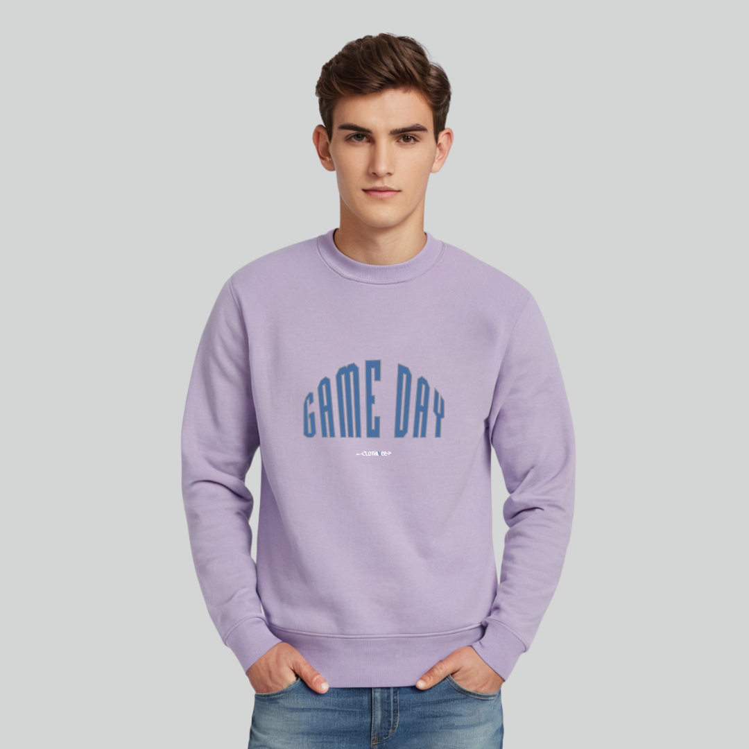Clothivee Game Day Crew Neck Sweatshirt