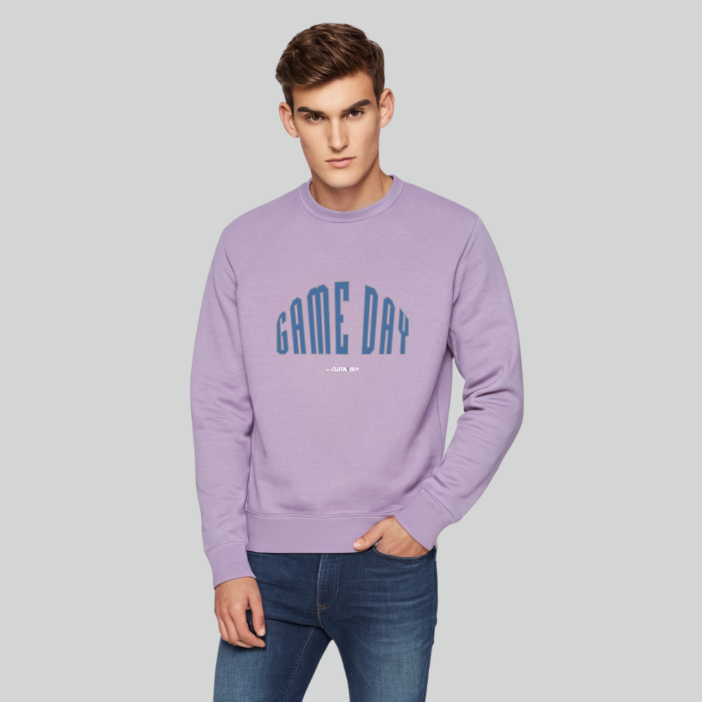 Clothivee Game Day Crew Neck Sweatshirt