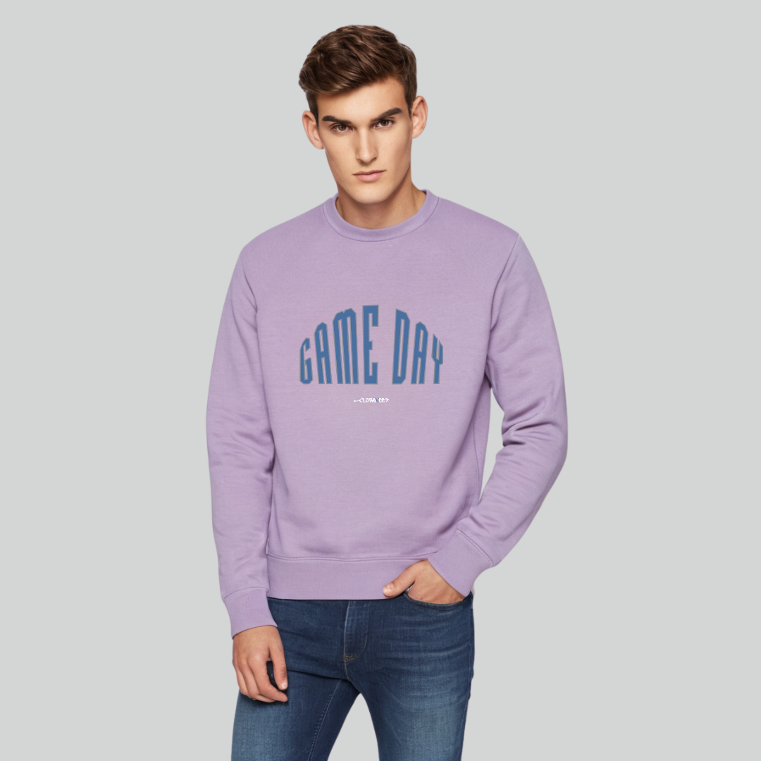 Clothivee Game Day Crew Neck Sweatshirt