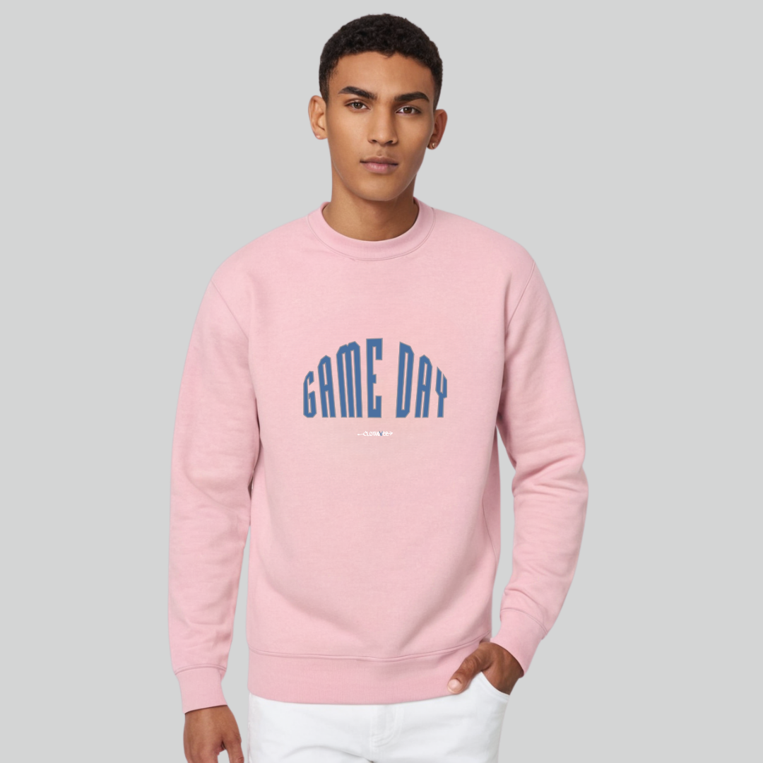 Clothivee Game Day Crew Neck Sweatshirt