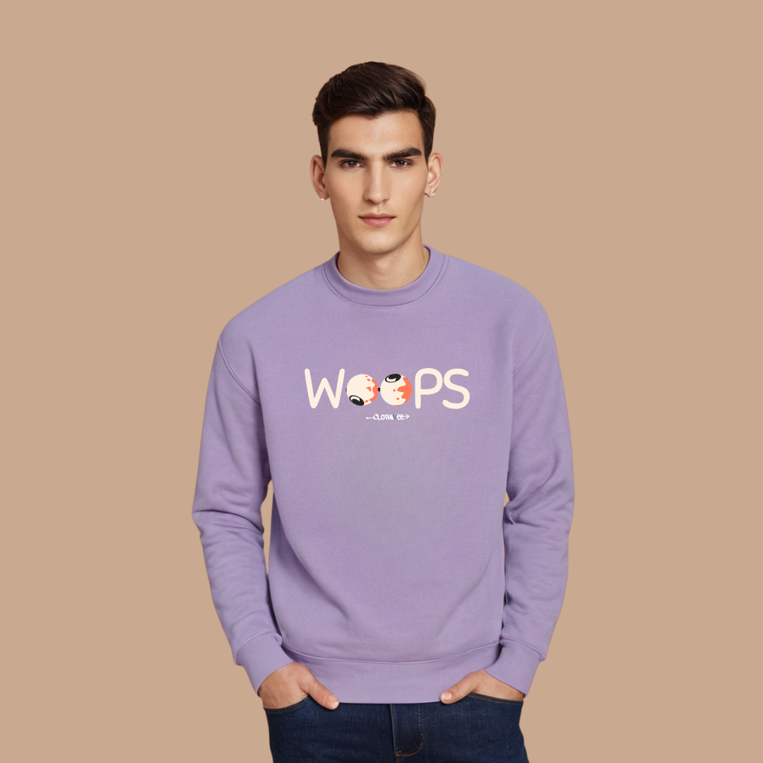 Woops Planet Crew Sweatshirt