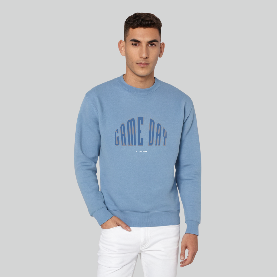 Clothivee Game Day Crew Neck Sweatshirt