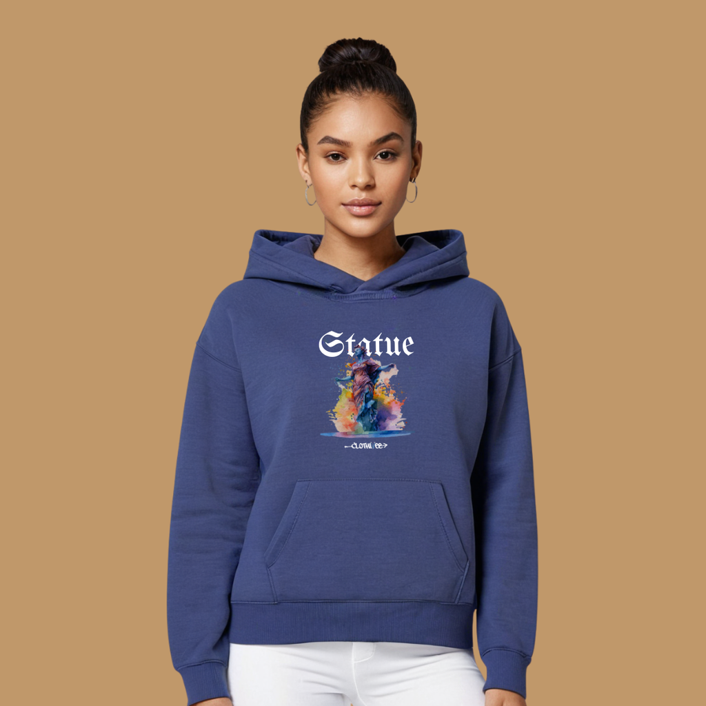 Clothivee Statue Splash Women Hoodie