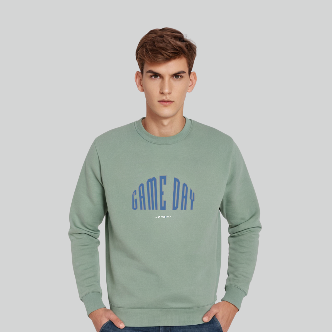 Clothivee Game Day Crew Neck Sweatshirt