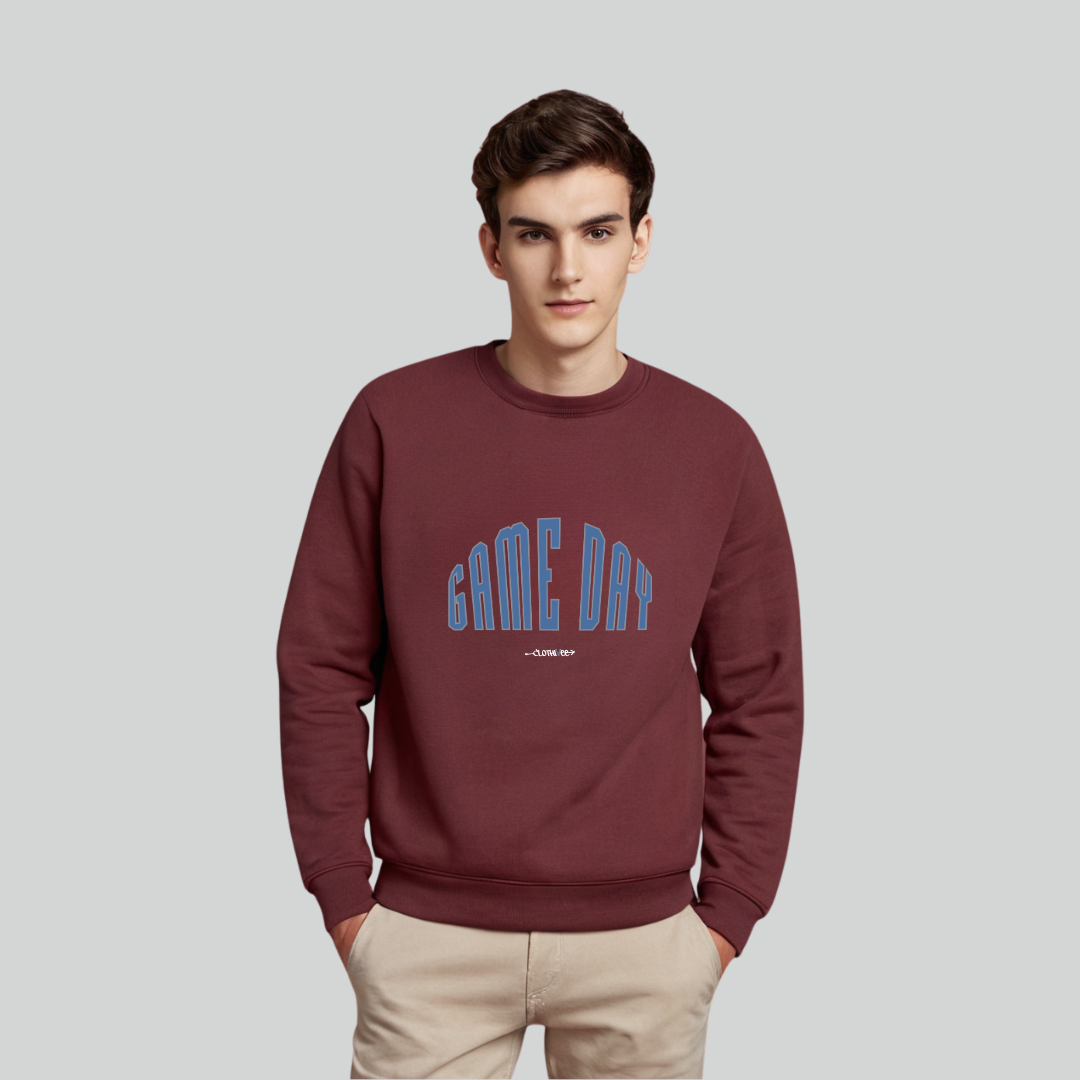Clothivee Game Day Crew Neck Sweatshirt