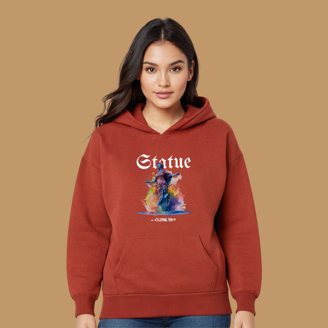 Clothivee Statue Splash Women Hoodie