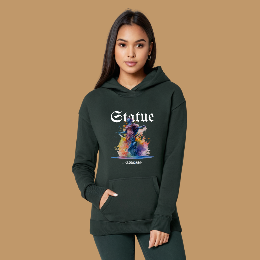 Clothivee Statue Splash Women Hoodie