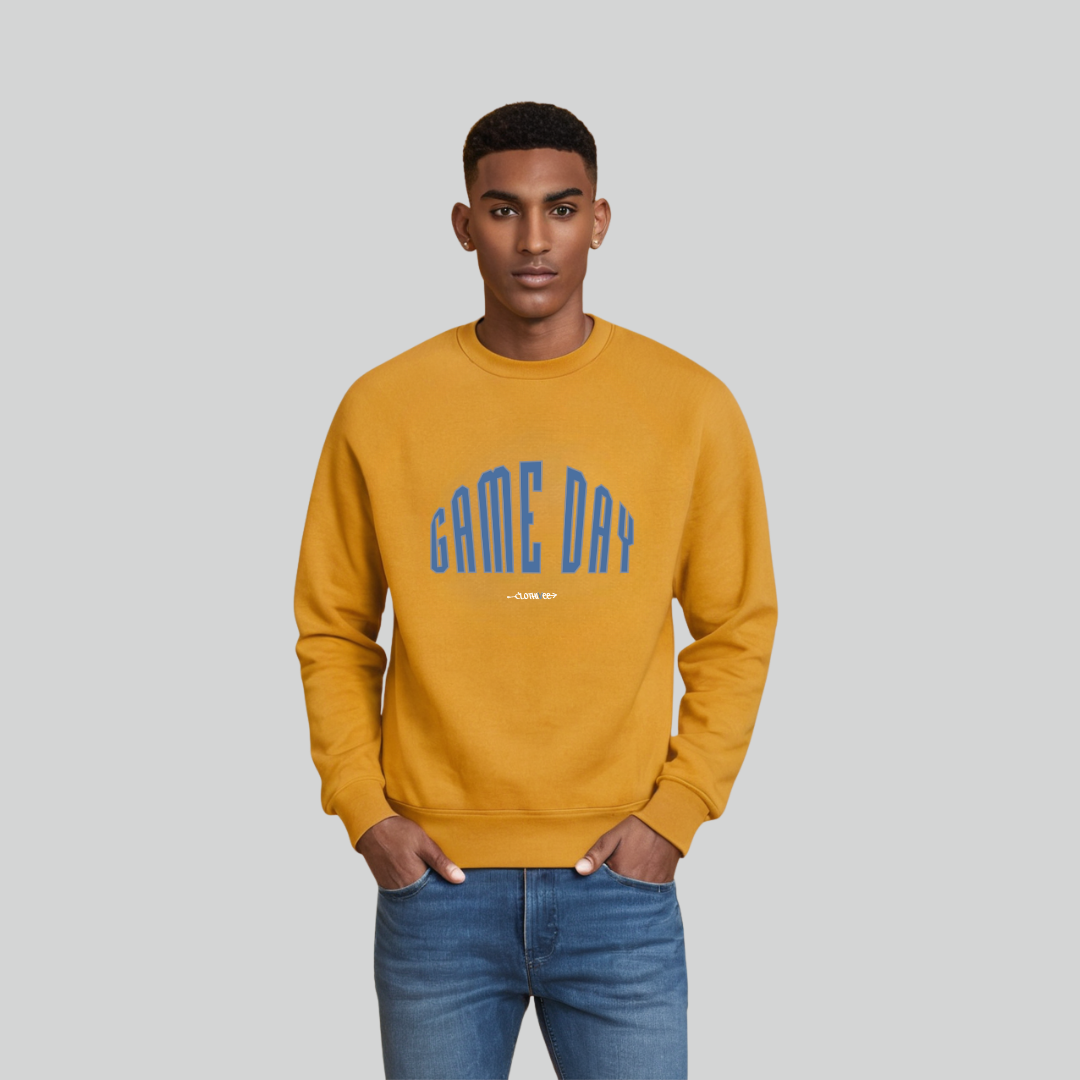 Clothivee Game Day Crew Neck Sweatshirt