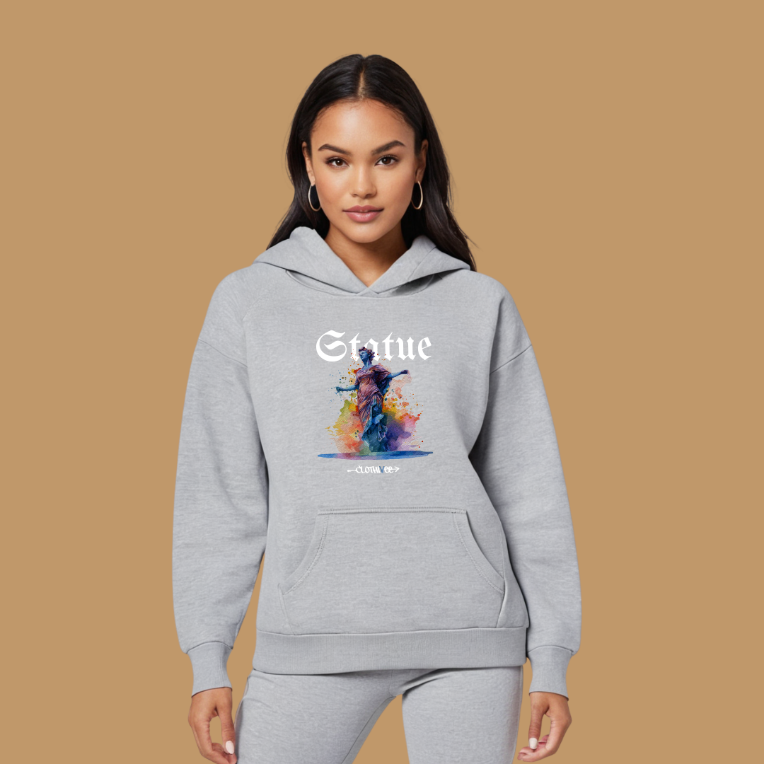 Clothivee Statue Splash Women Hoodie