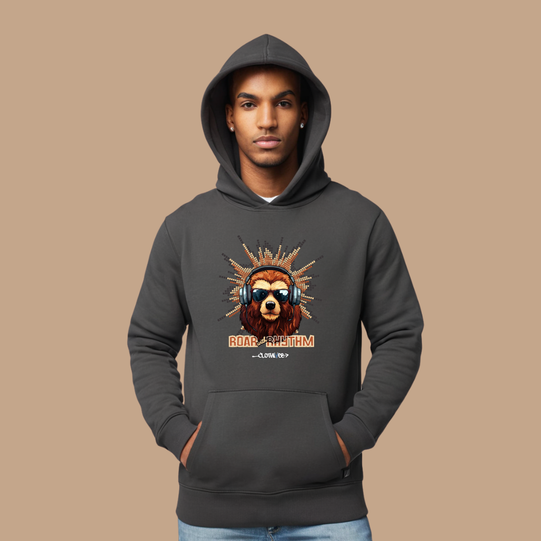 Roar Rhythm Lion Hoodie