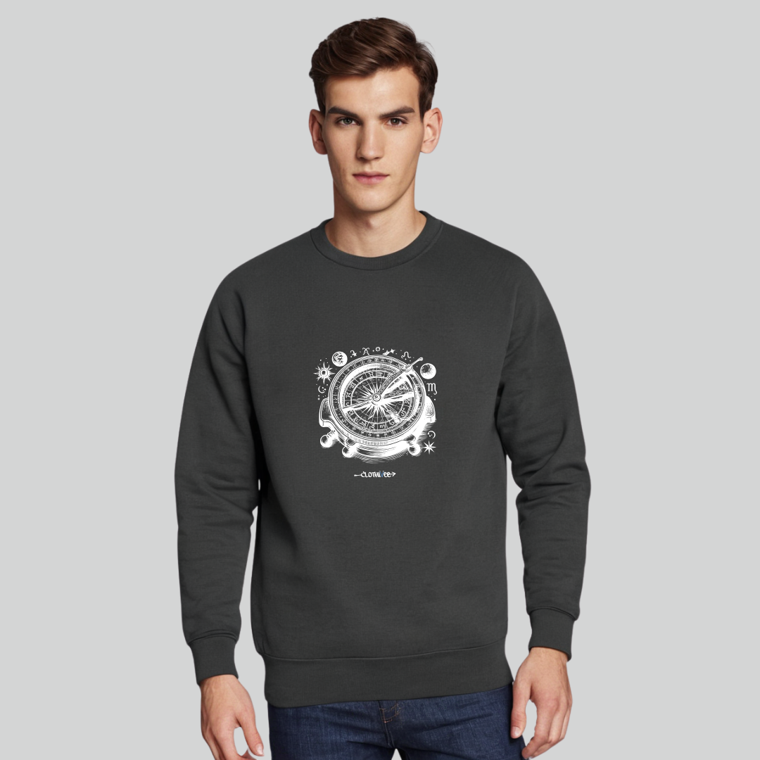 Clothivee Astral Sphere Crew Neck Sweatshirt