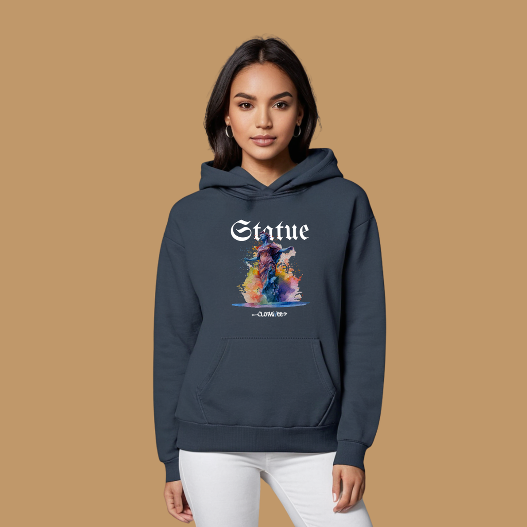 Clothivee Statue Splash Women Hoodie