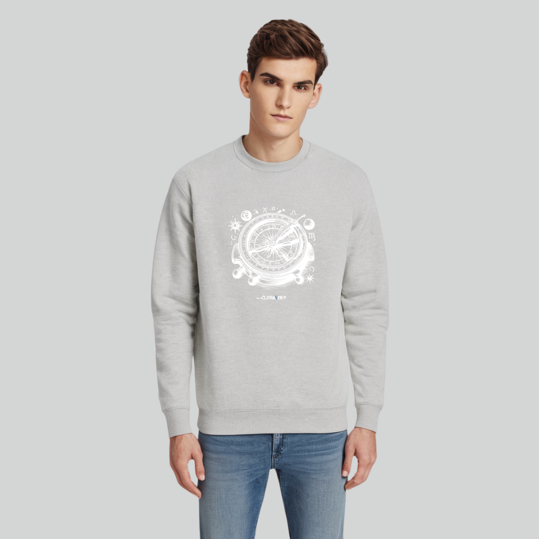 Clothivee Astral Sphere Crew Neck Sweatshirt