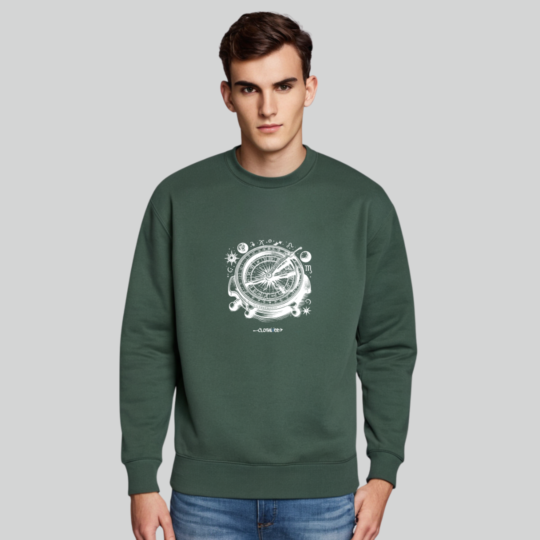 Clothivee Astral Sphere Crew Neck Sweatshirt
