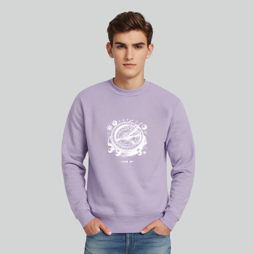 Clothivee Astral Sphere Crew Neck Sweatshirt