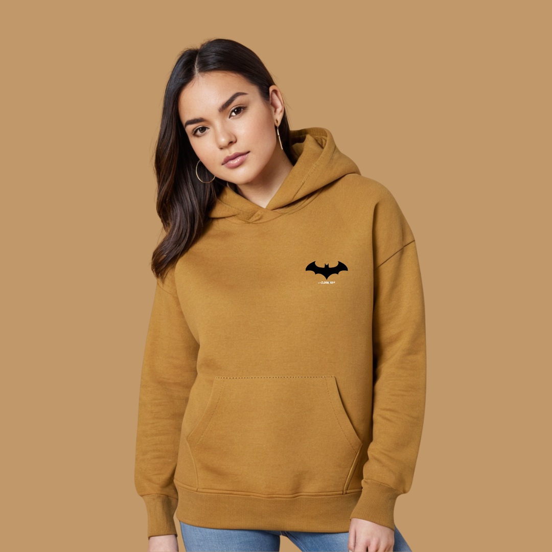 Clothivee Midnight Bat Women Hoodie