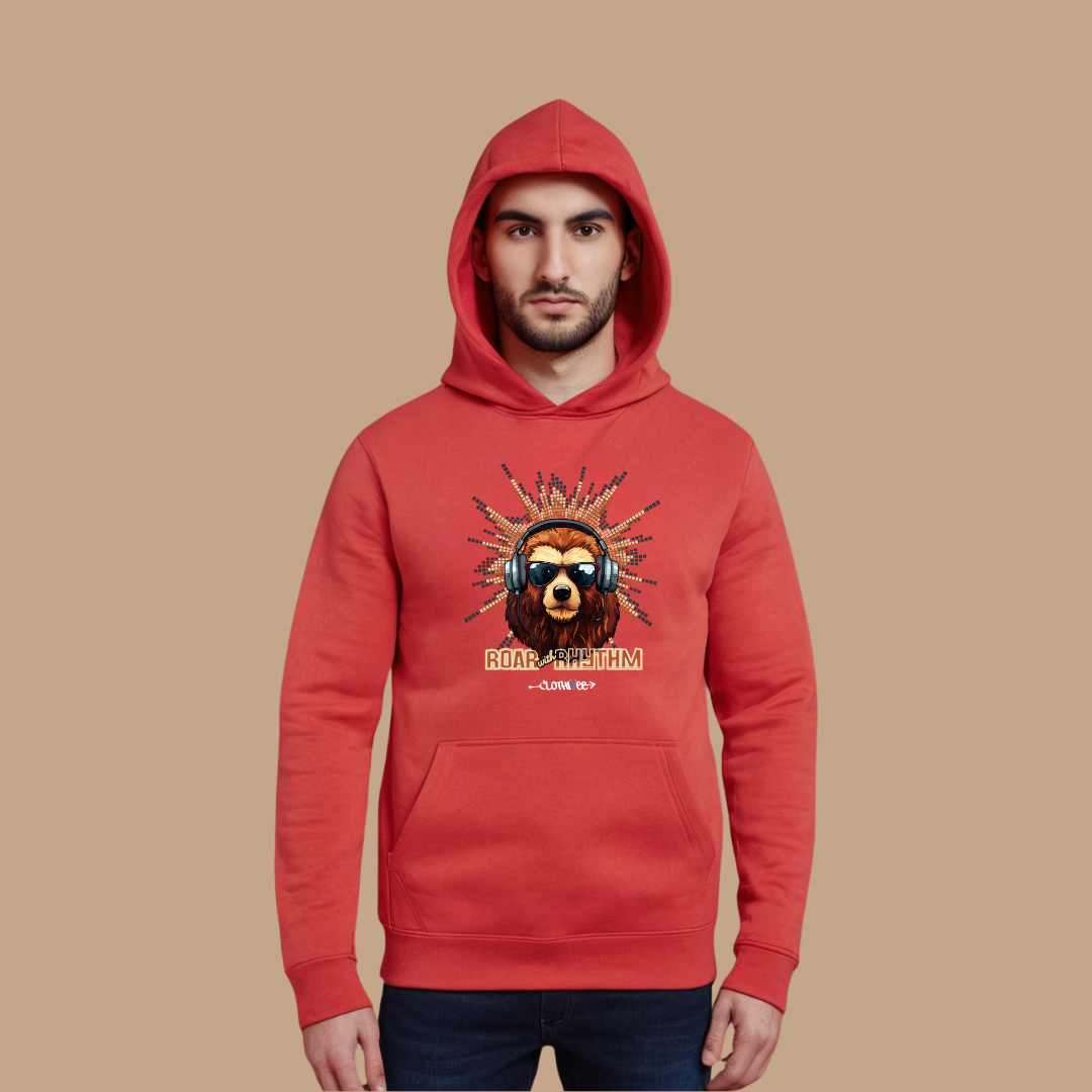 Roar Rhythm Lion Hoodie