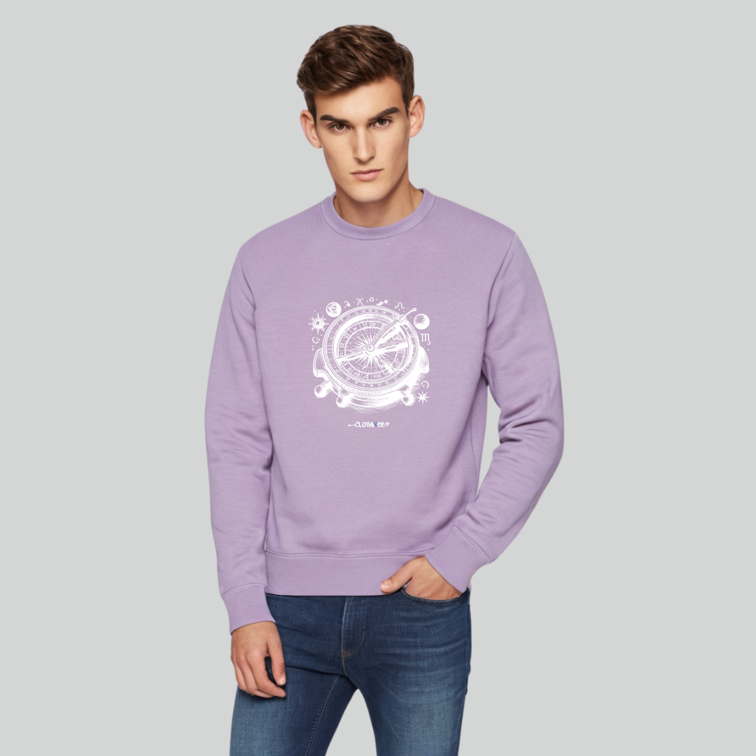 Clothivee Astral Sphere Crew Neck Sweatshirt
