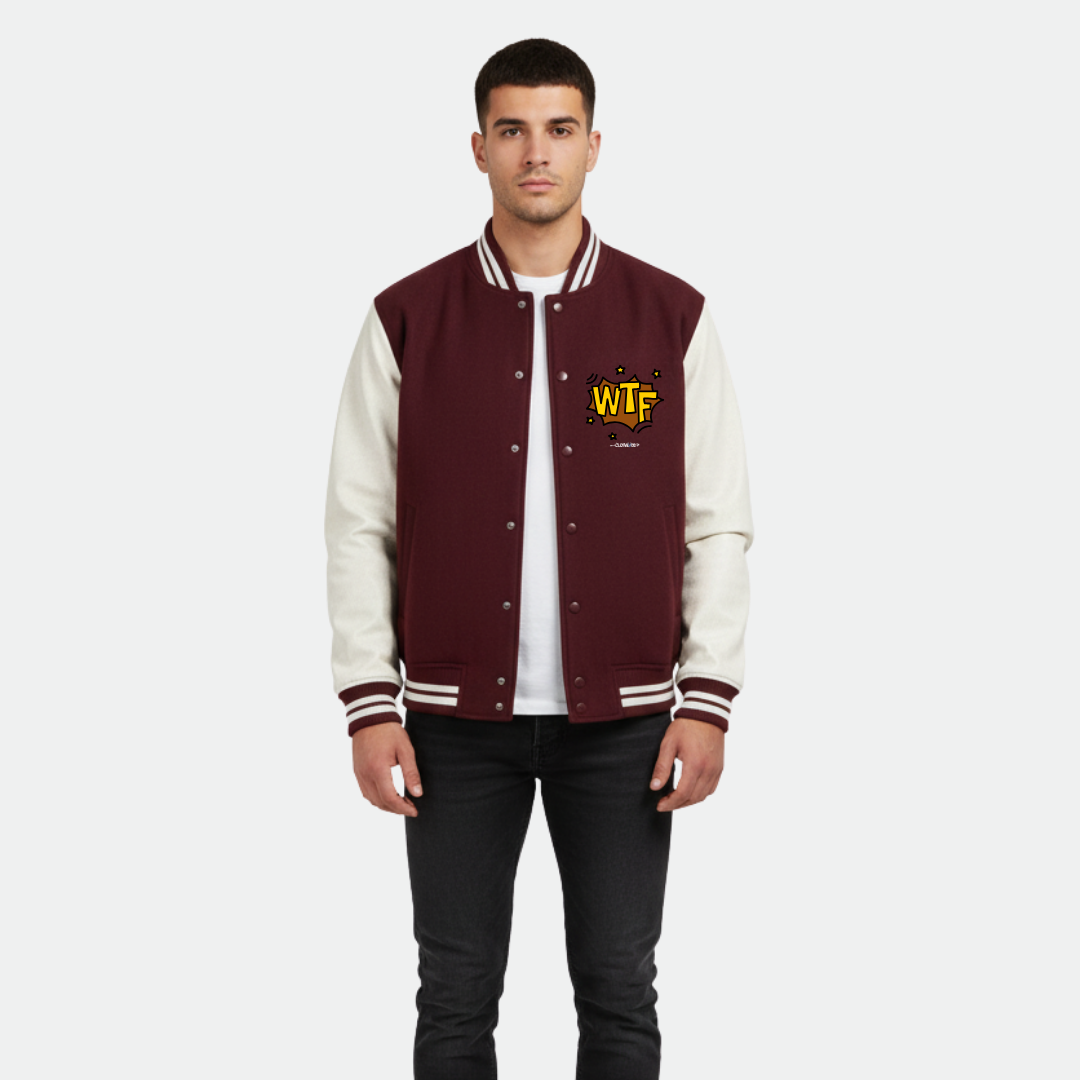 Clothivee Shock Value Varsity Jacket