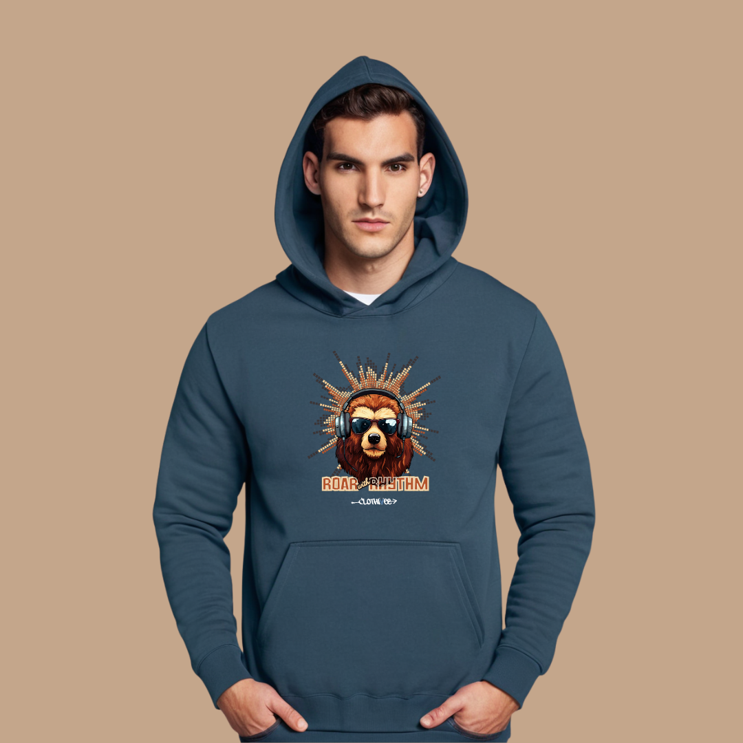 Roar Rhythm Lion Hoodie