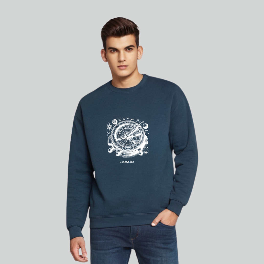 Clothivee Astral Sphere Crew Neck Sweatshirt