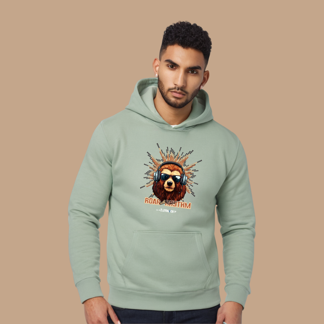 Roar Rhythm Lion Hoodie