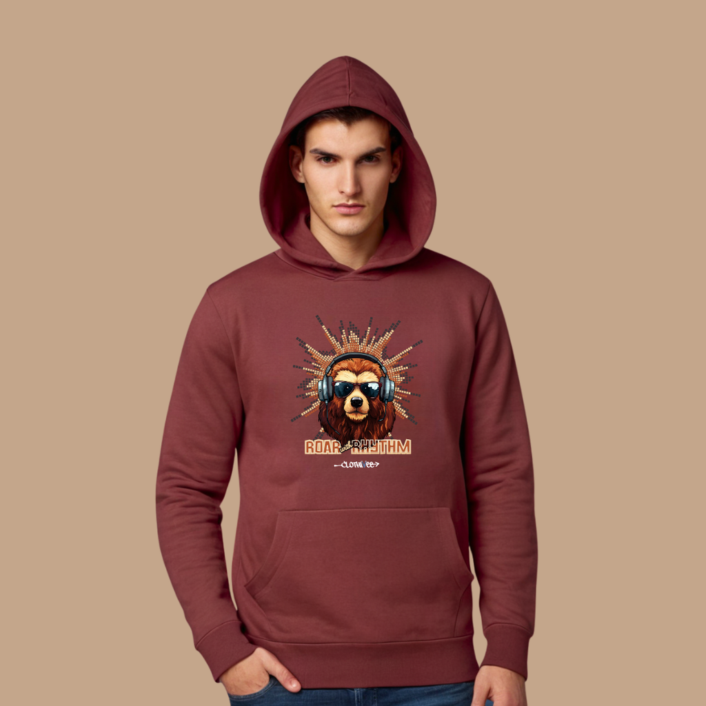 Roar Rhythm Lion Hoodie