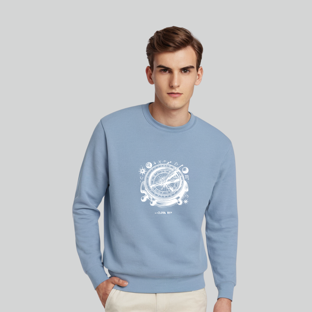 Clothivee Astral Sphere Crew Neck Sweatshirt
