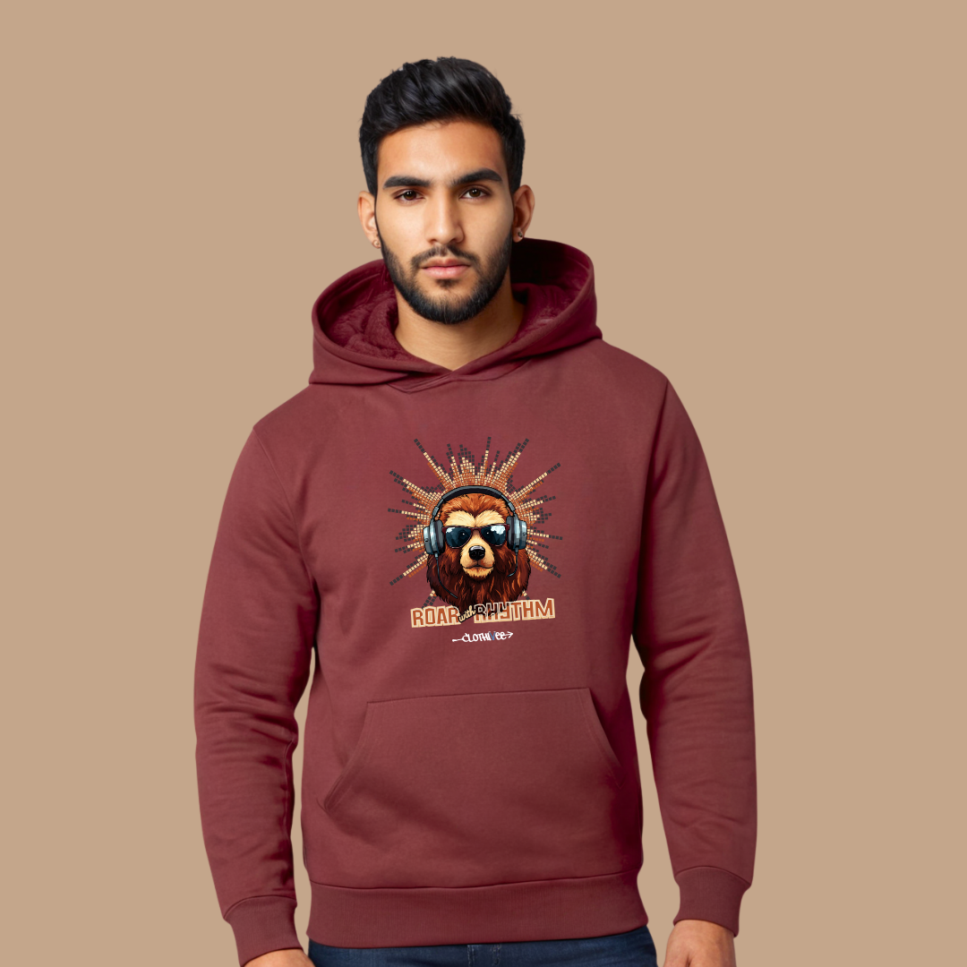 Roar Rhythm Lion Hoodie