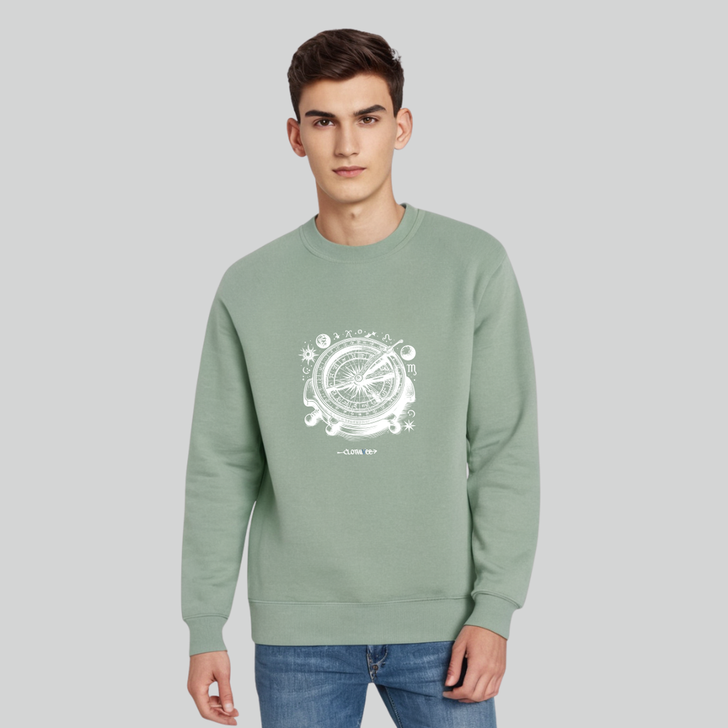 Clothivee Astral Sphere Crew Neck Sweatshirt