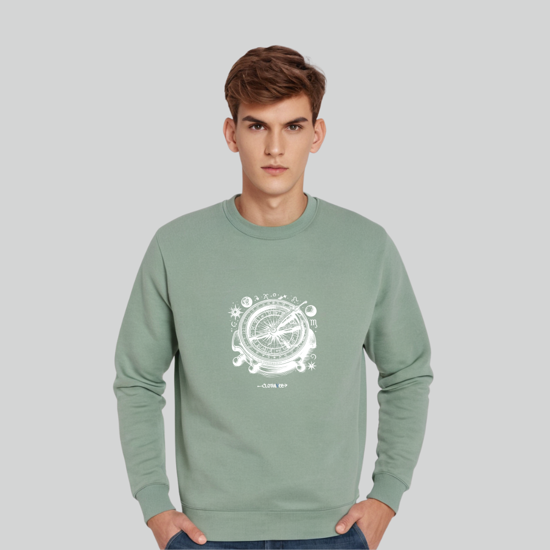 Clothivee Astral Sphere Crew Neck Sweatshirt