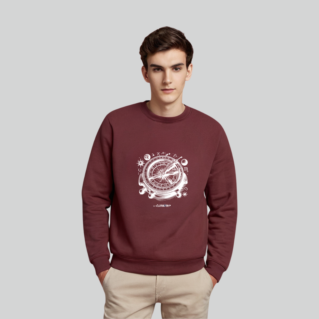 Clothivee Astral Sphere Crew Neck Sweatshirt
