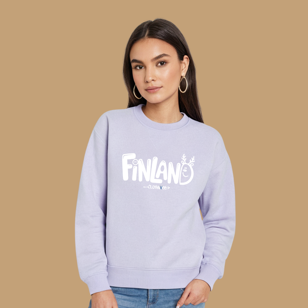Clothivee Finland Women Sweatshirt