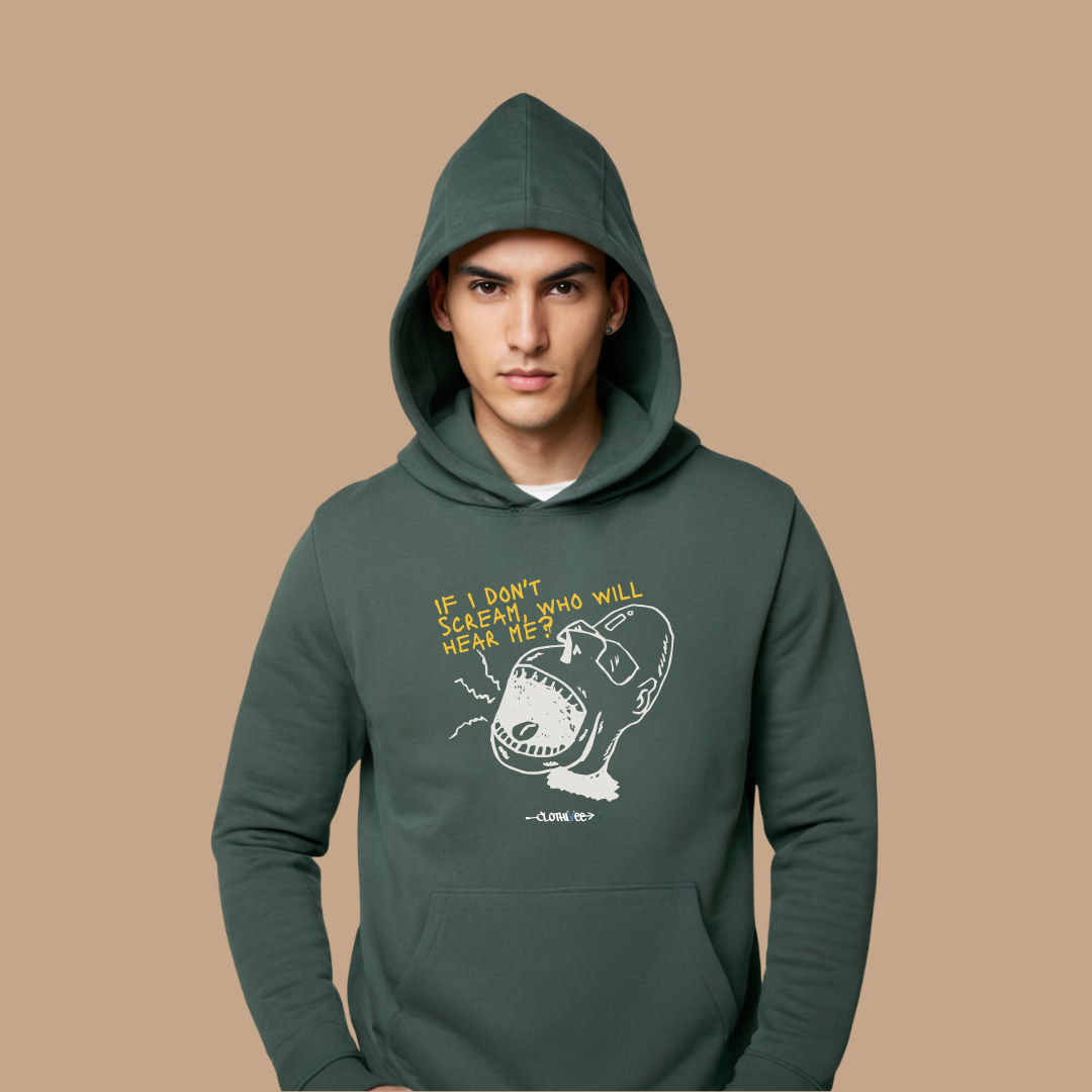 Scream Out Sketch Hoodie