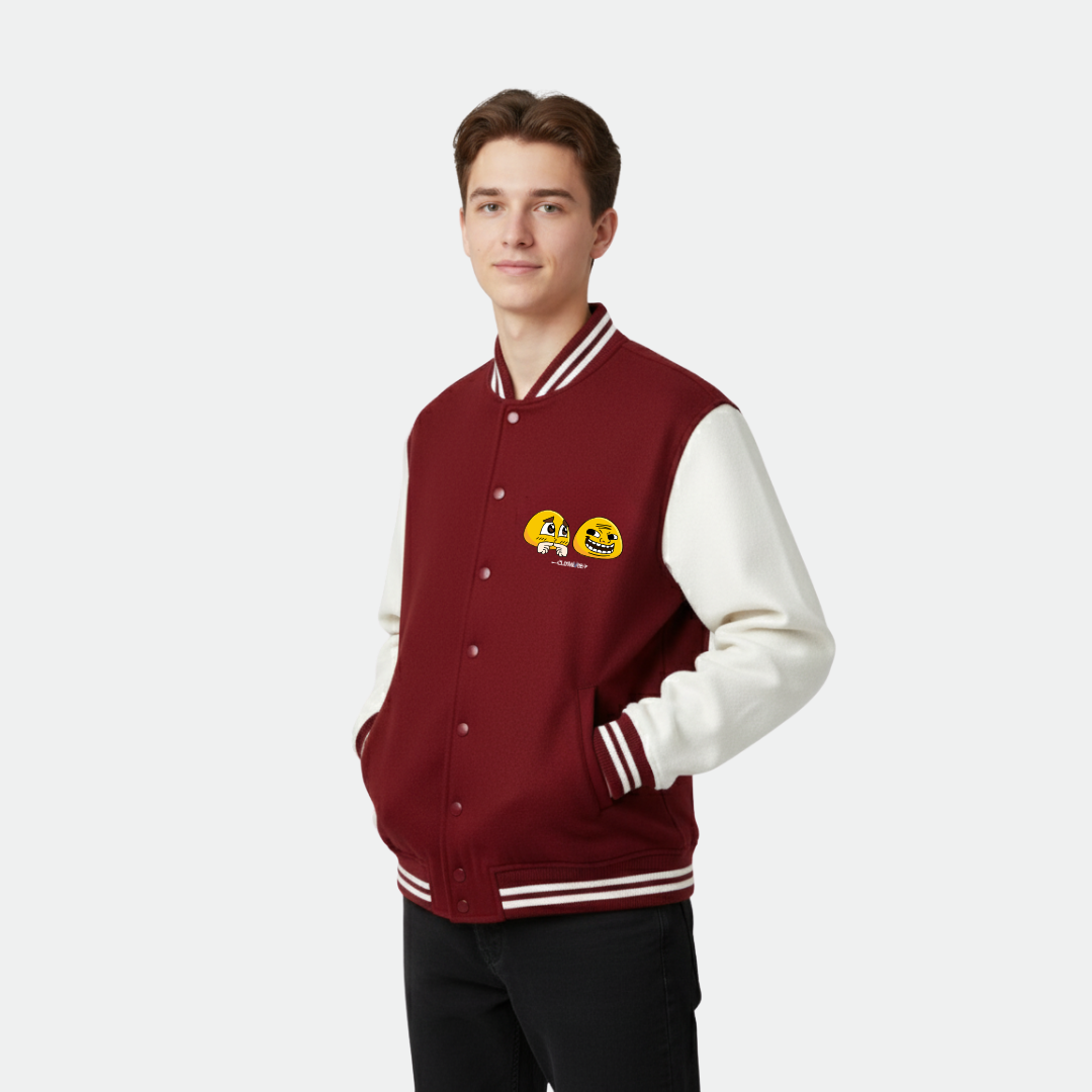 Clothivee Mood Maker Varsity Jacket