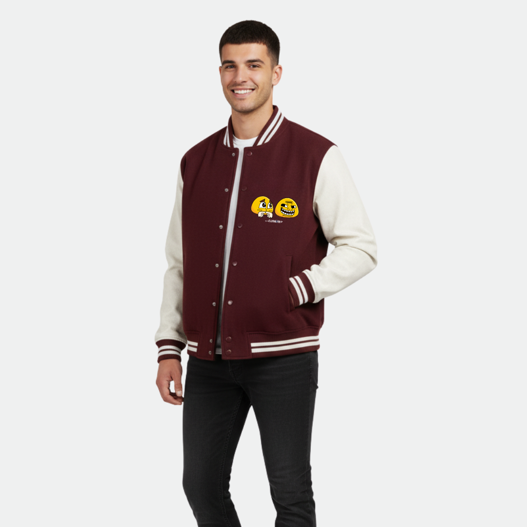 Clothivee Mood Maker Varsity Jacket