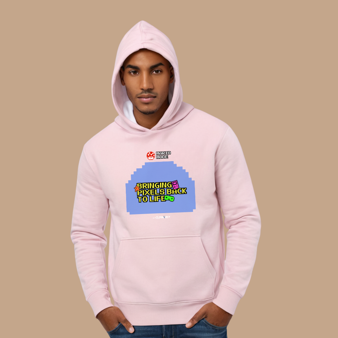 Mario Mode Pixel Hoodie