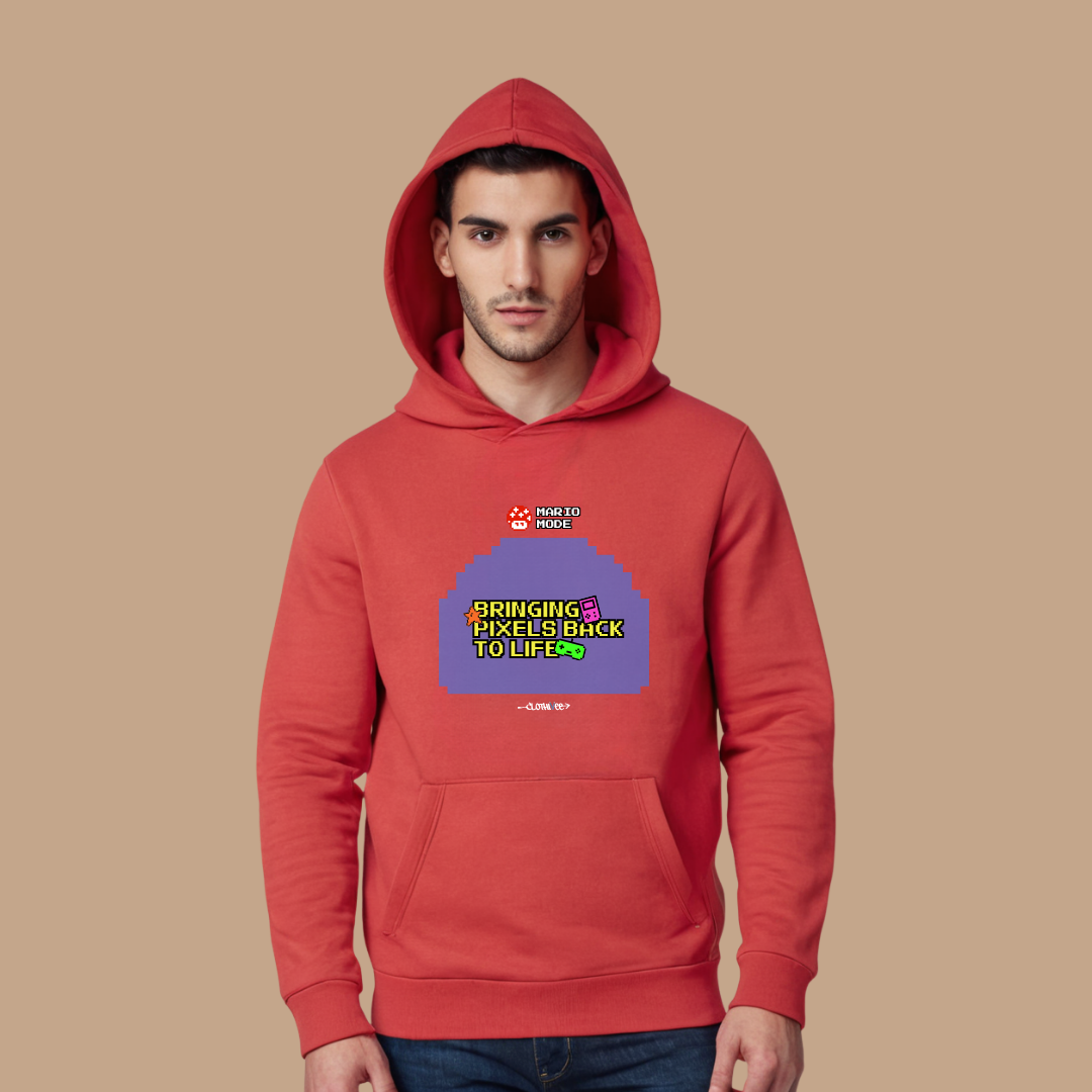 Mario Mode Pixel Hoodie